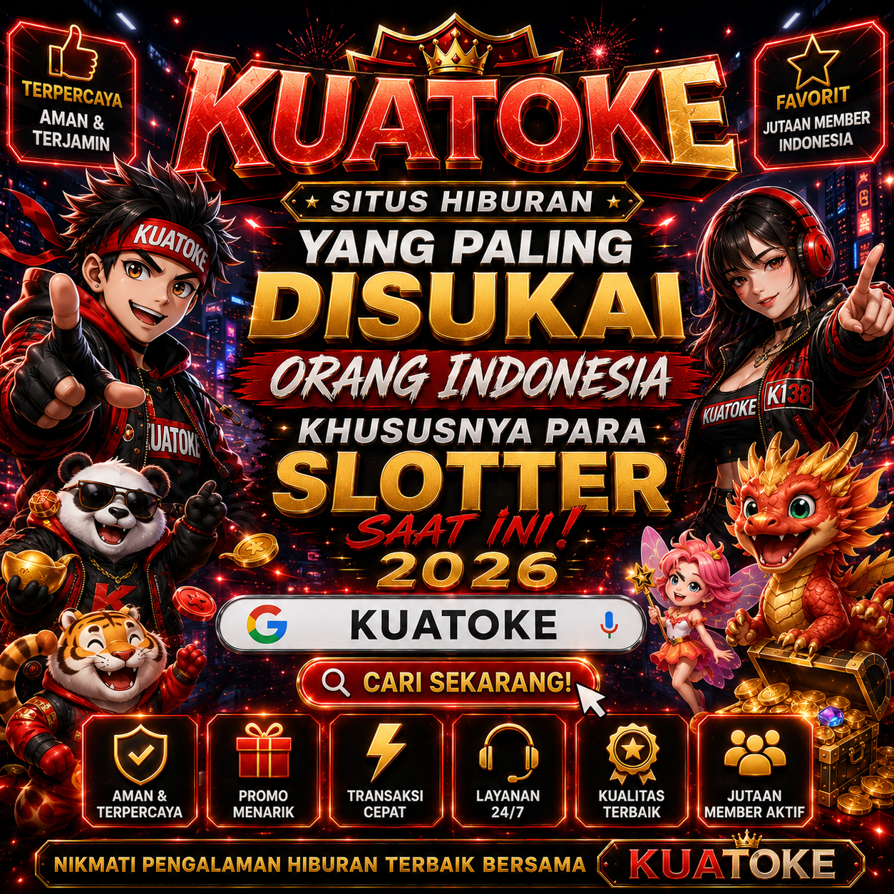 Kuatoke - Karya Seni Dinding Eksklusif